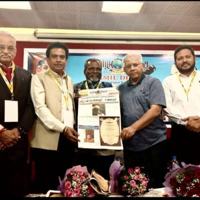 தமிழ் திசை நாளிதழ் முதல் பிரதியை வெளியிட்டார் டாக்டர் அம்பேத்கரின் பேரன் பிரகாஷ் அம்பேத்கர்...